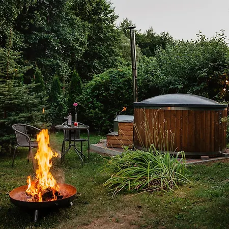 Ferienhaus B10 Dom Lux Z Alpakami & Basen *